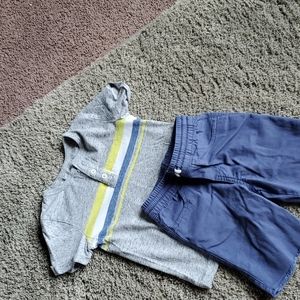 Boy shorts/ shirt set